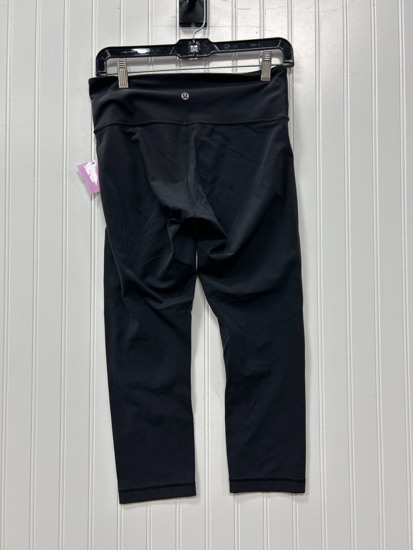 Athletic Leggings Capris By Lululemon In Black, Size:6