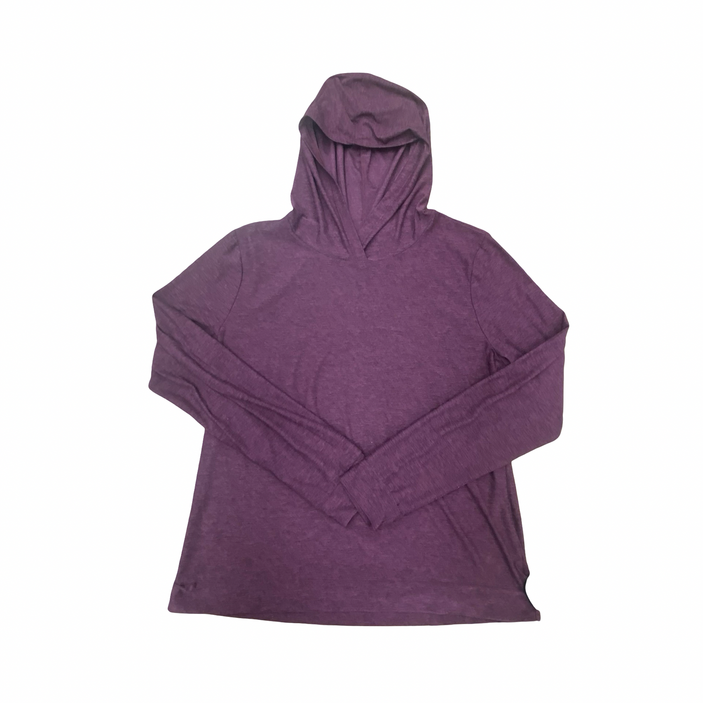 Athletic Top Ls Hoodie By Beyond Yoga In Purple, Size:S