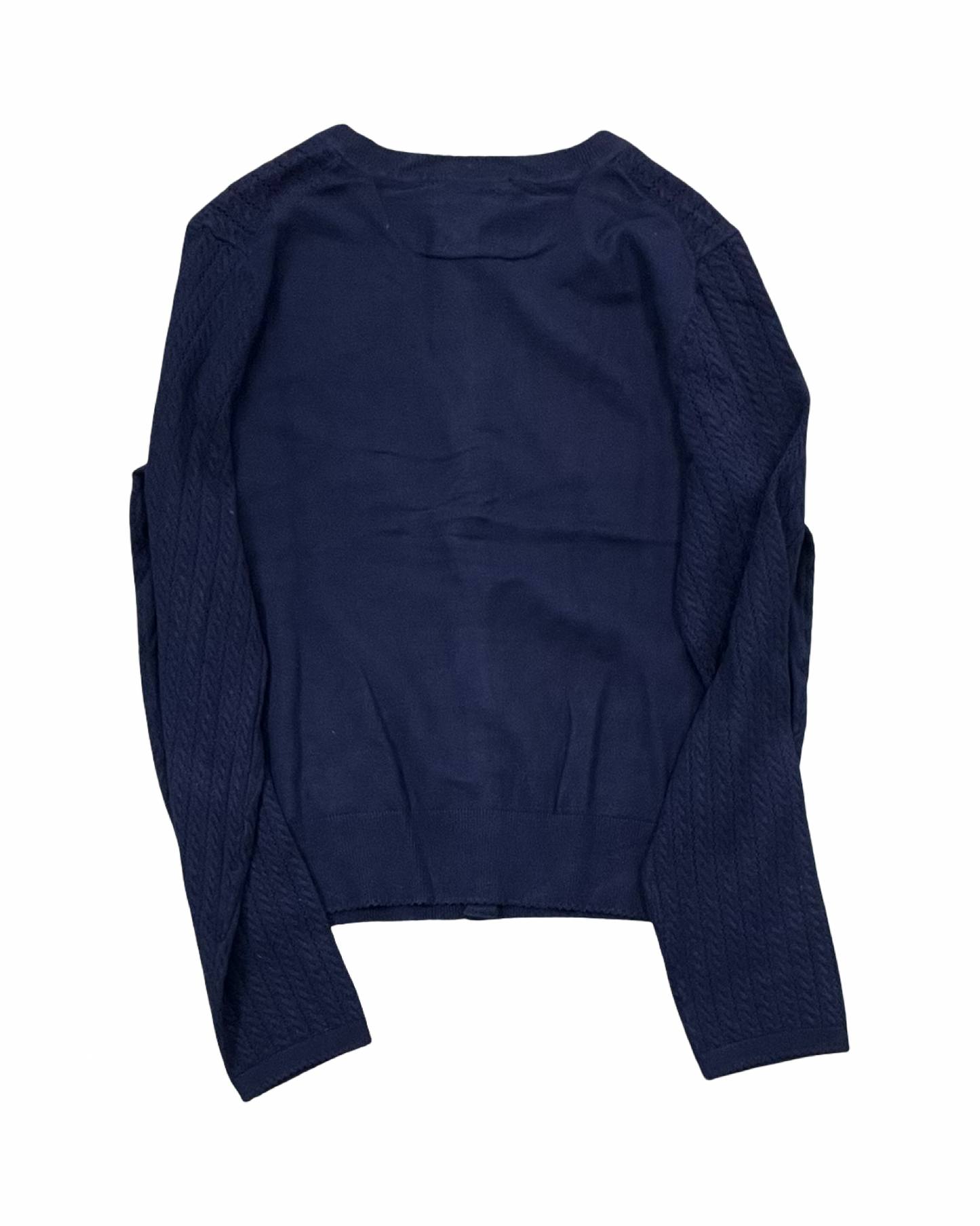 Sweater Cardigan By Free Assembly In Navy, Size:M