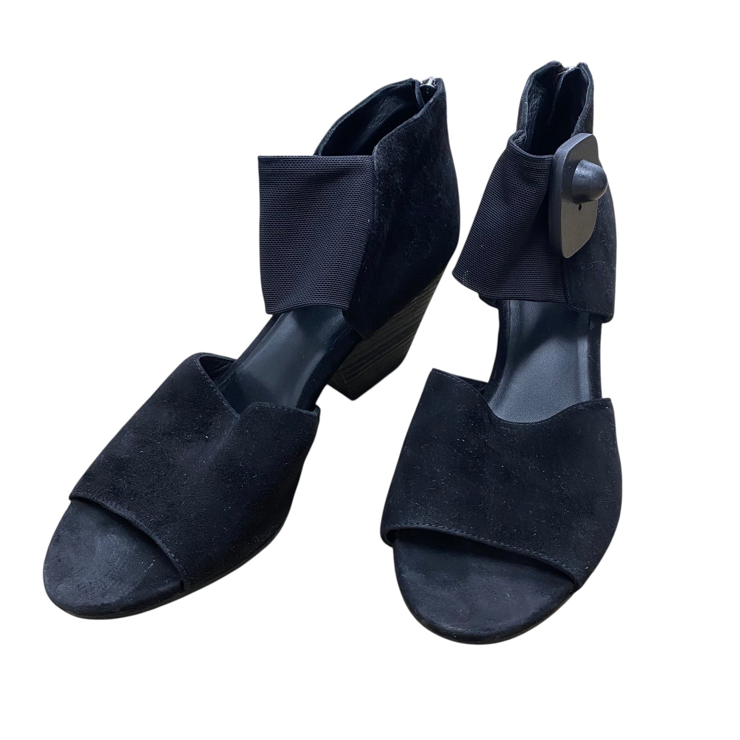 Shoes Designer By Eileen Fisher In Black, Size:8.5