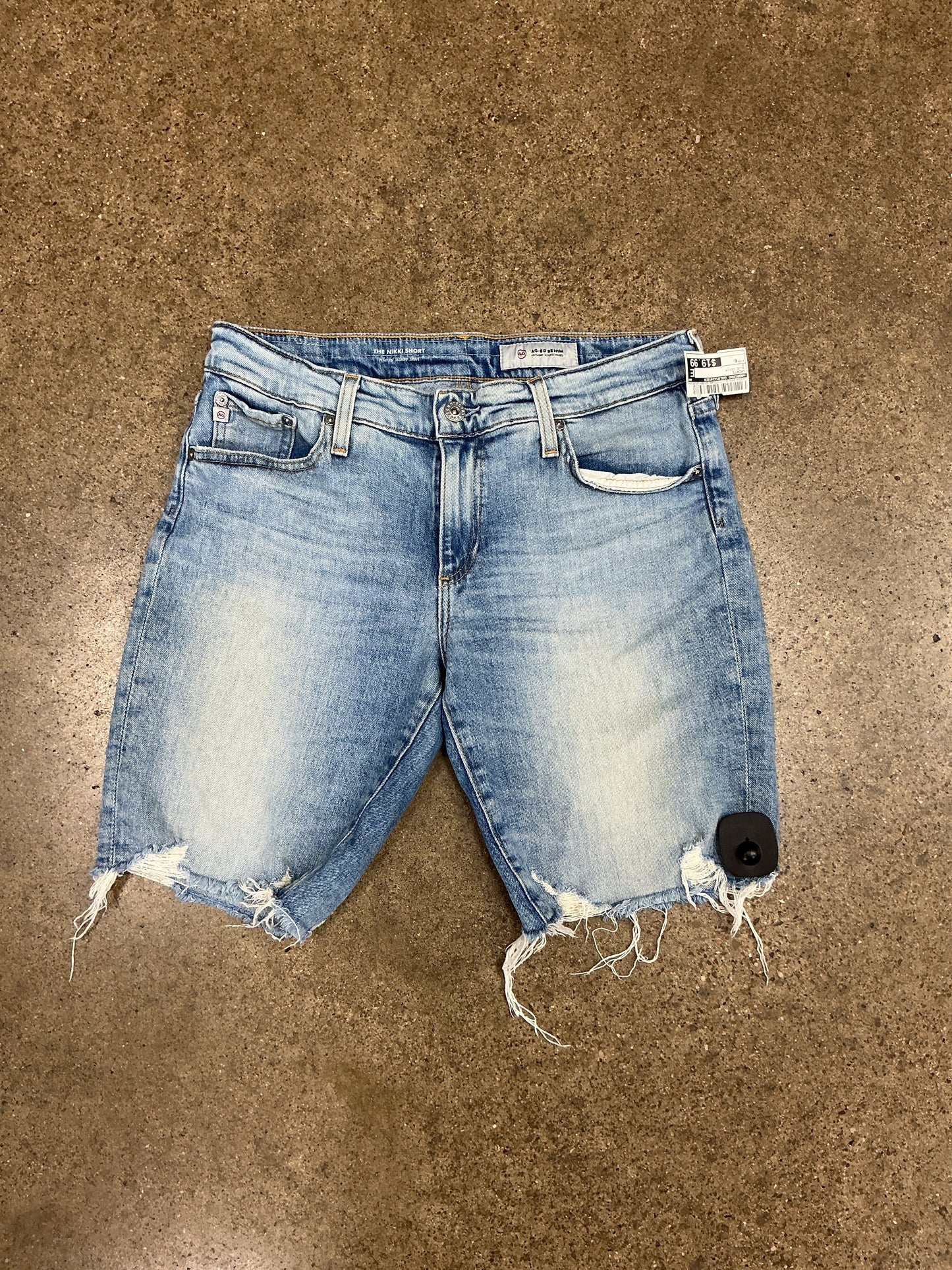 Shorts By Adriano Goldschmied In Blue Denim, Size:6
