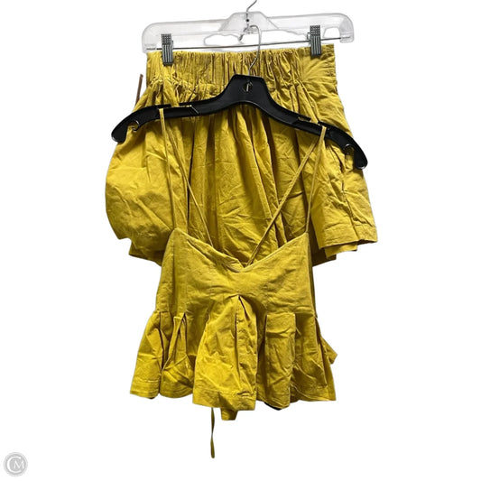 Shorts Set By &merci In Yellow, Size: S