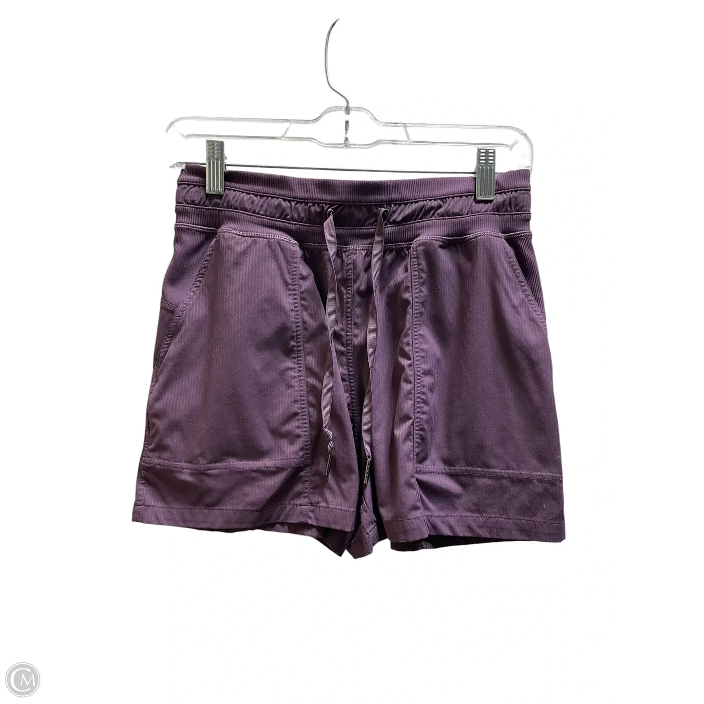 Athletic Shorts By Lululemon In Purple, Size: 4