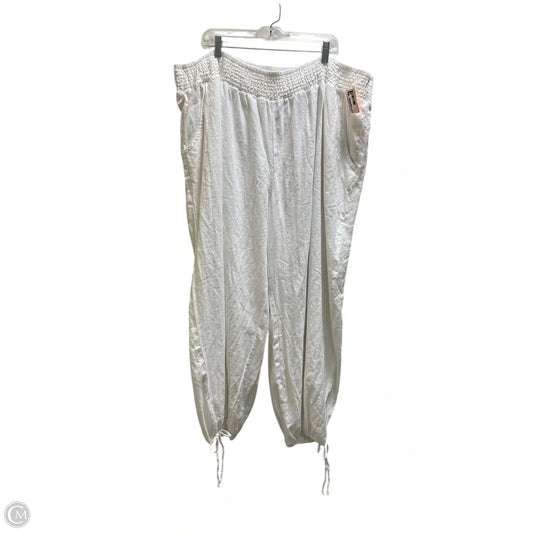 Pants Joggers By Old Navy In White, Size: 4x