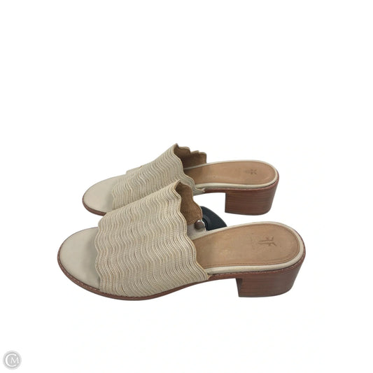 Shoes Designer By Frye In Tan, Size: 8.5