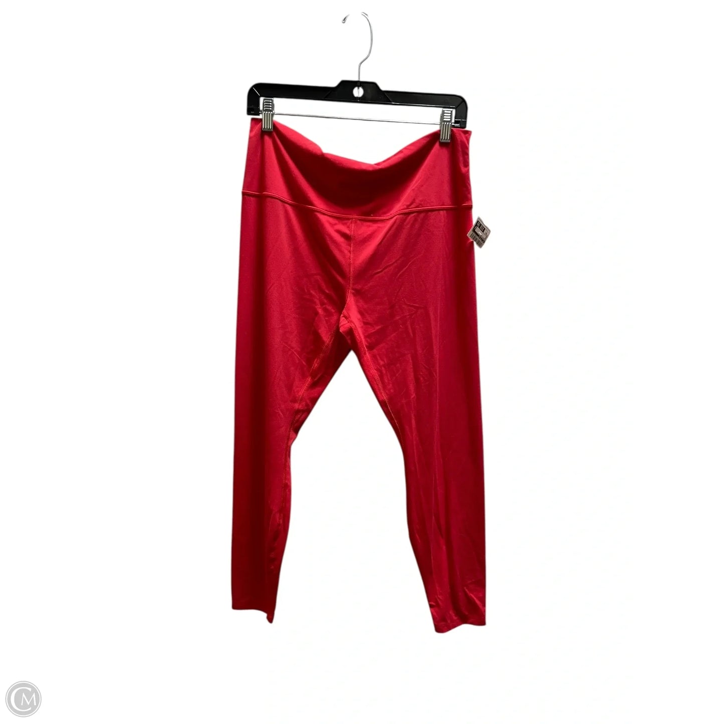 Athletic Leggings By All In Motion In Red, Size: Xxl
