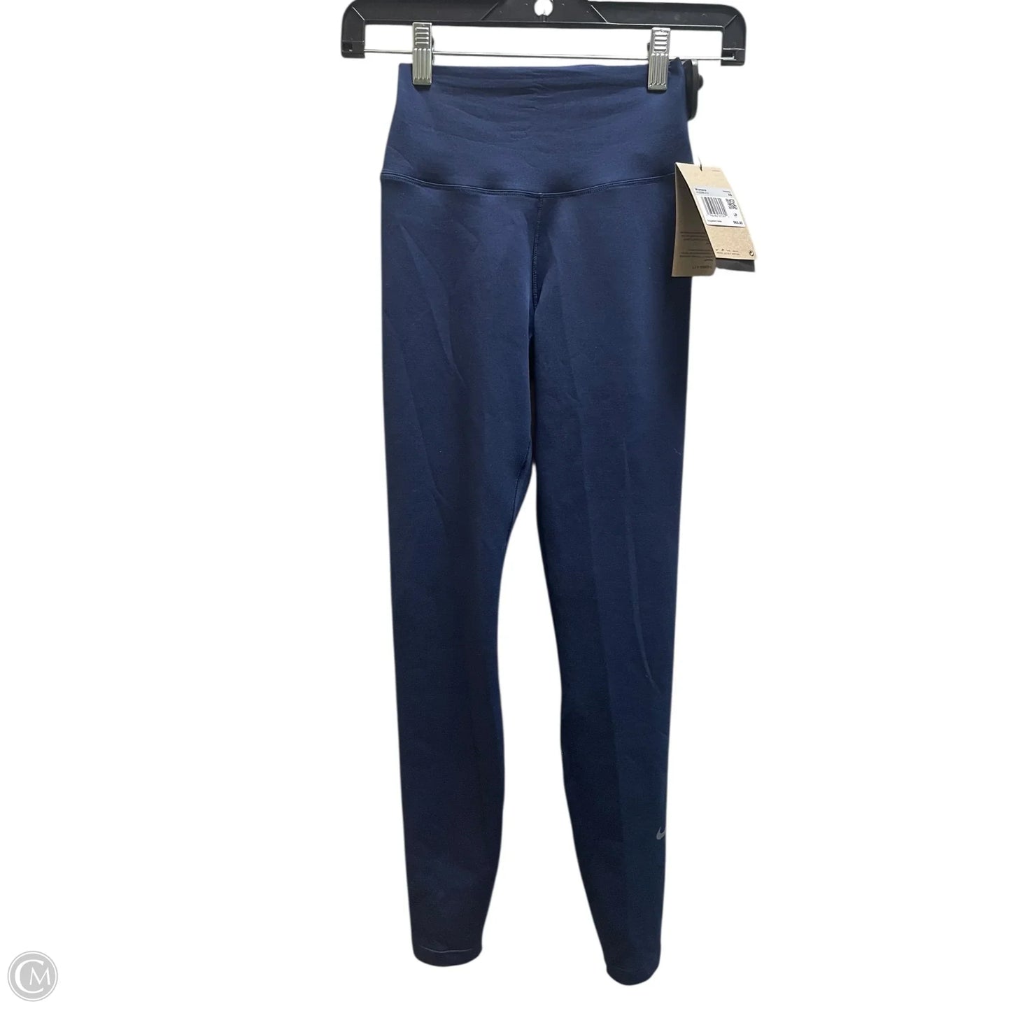 Athletic Leggings By Nike Apparel In Blue, Size: Xs