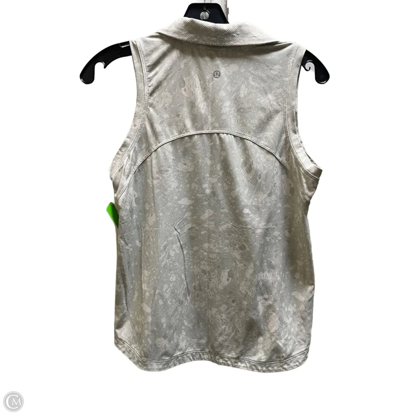 Athletic Tank Top By Lululemon In Green, Size: M