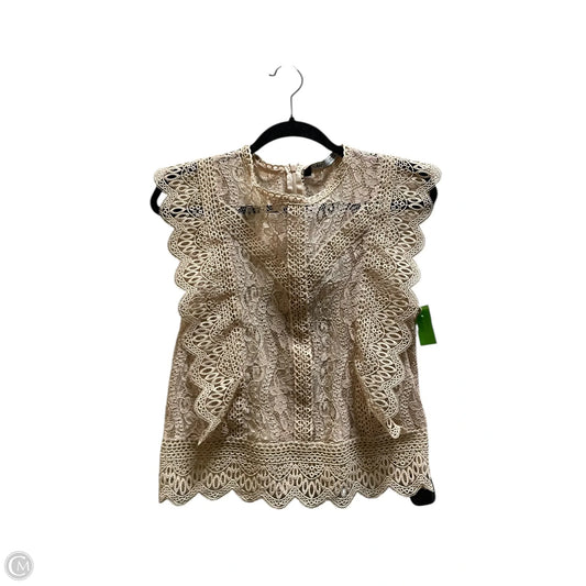 Top Sleeveless By Zara In Pink, Size: M