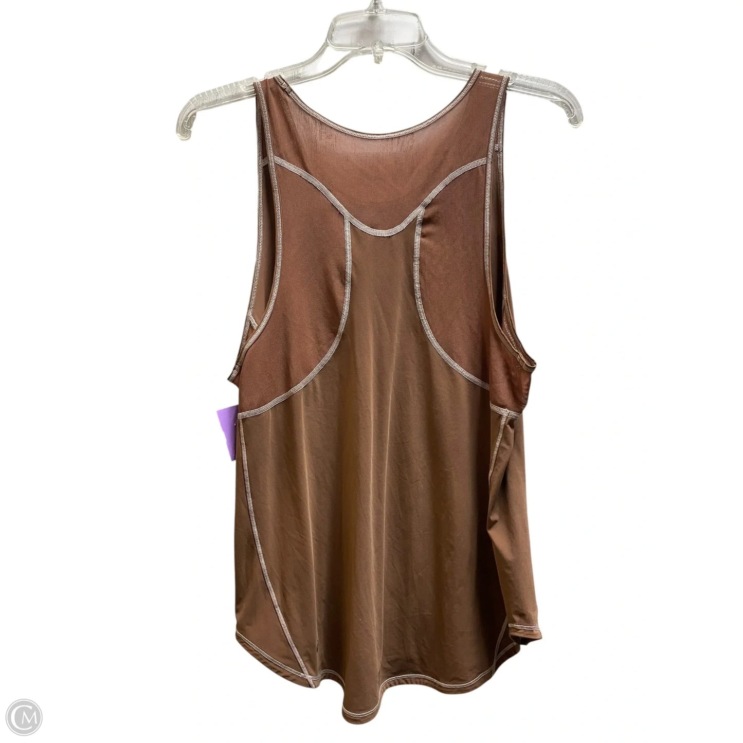 Athletic Tank Top By Lululemon In Brown, Size: M