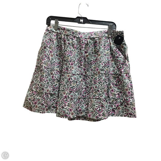 Skirt Mini & Short By J. Crew In Green, Size: M