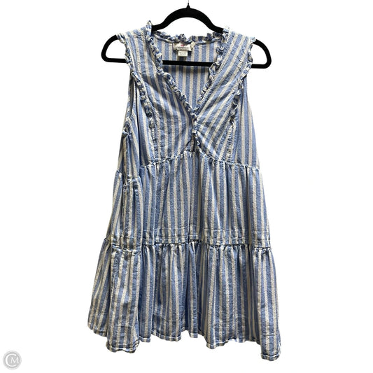 Dress Casual Maxi By Vineyard Vines In Striped Pattern, Size: L