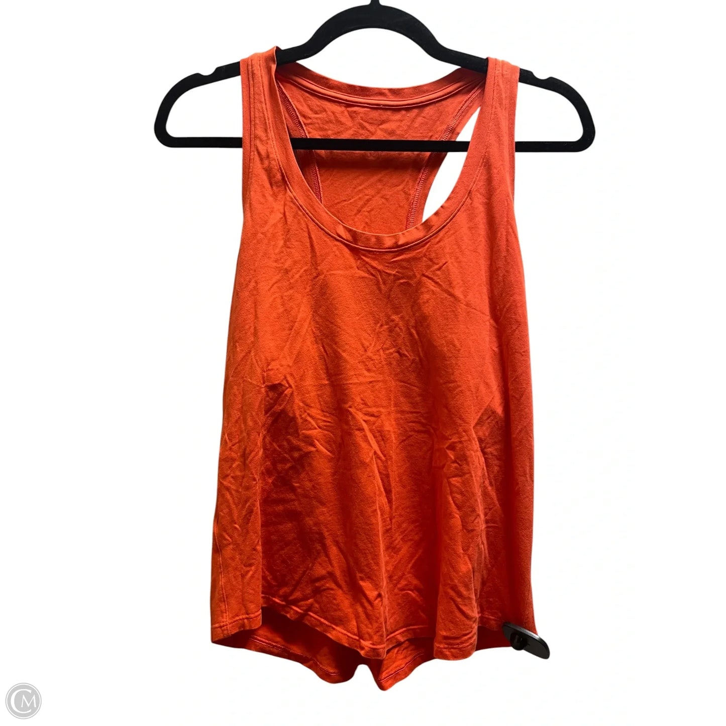 Athletic Tank Top By Lululemon In Orange, Size: M