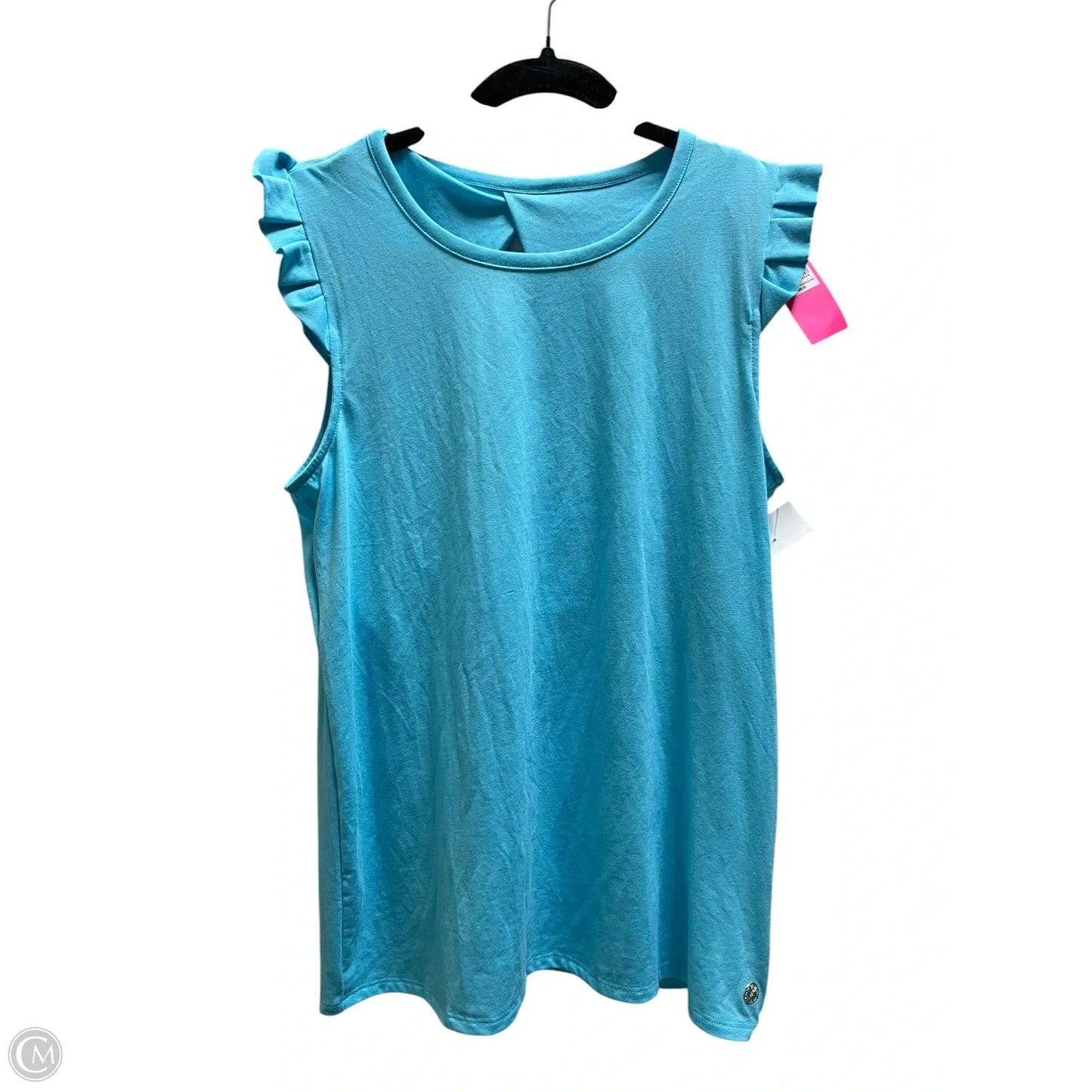 Top Sleeveless Designer By Lilly Pulitzer In Blue, Size: M