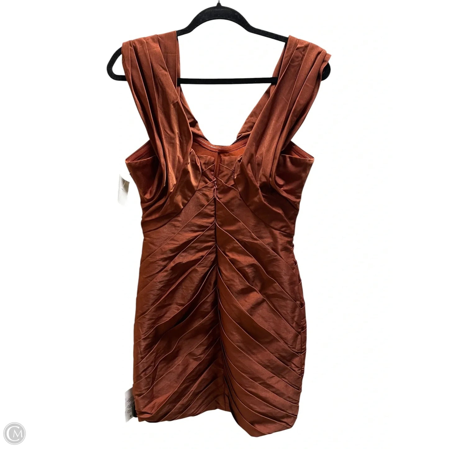 Dress Casual Short By Asos In Brown, Size: 6