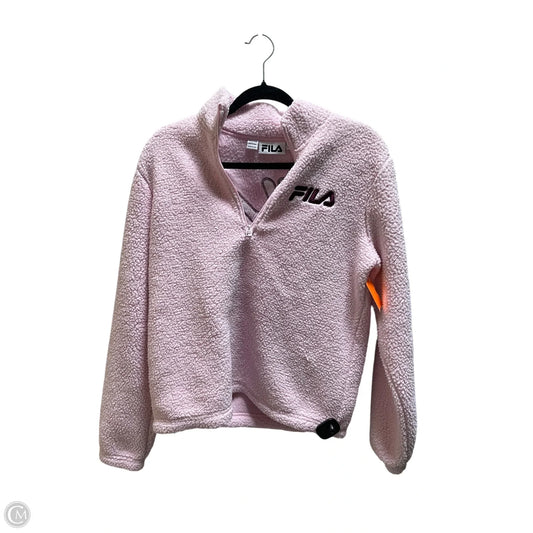 Athletic Fleece By Fila In Pink, Size: M