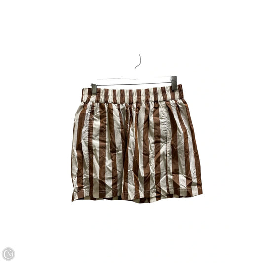 Shorts By Rachel Zoe In Brown & Cream, Size: 4