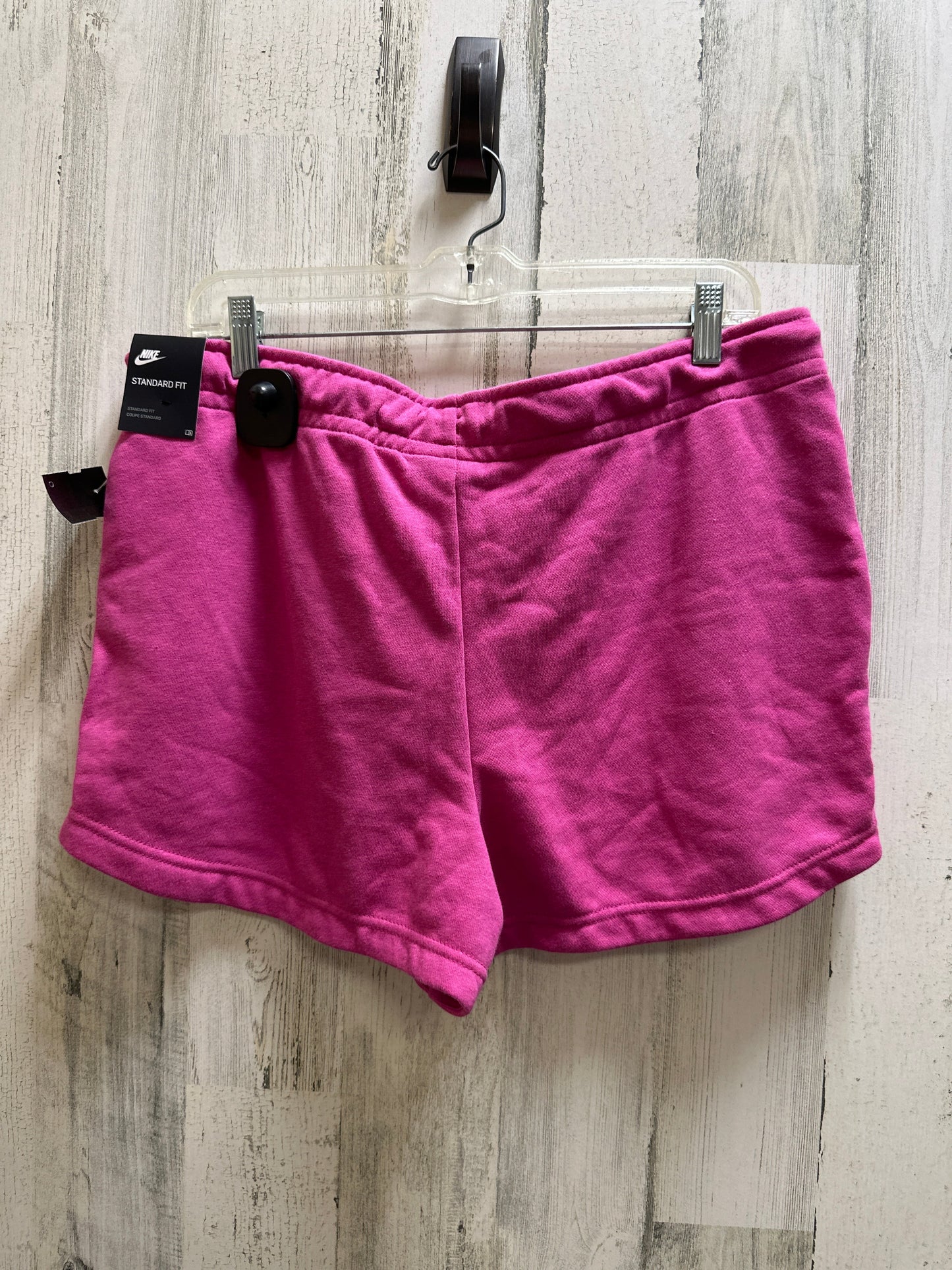 Pink Athletic Shorts Nike Apparel, Size L