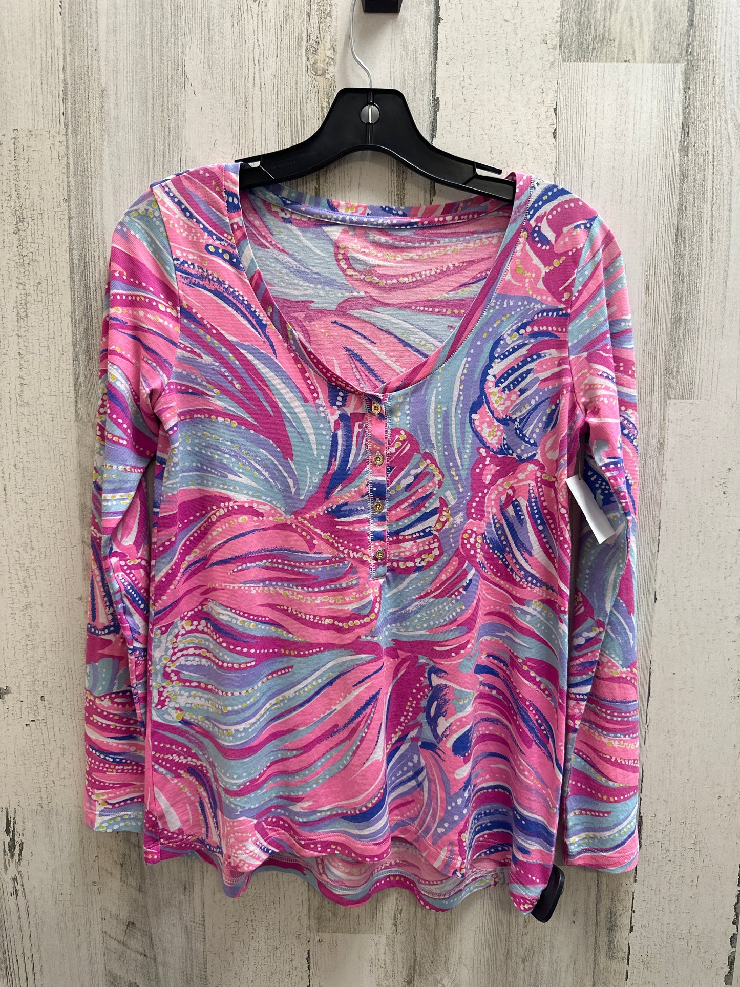 Pink Top Long Sleeve Lilly Pulitzer, Size Xs