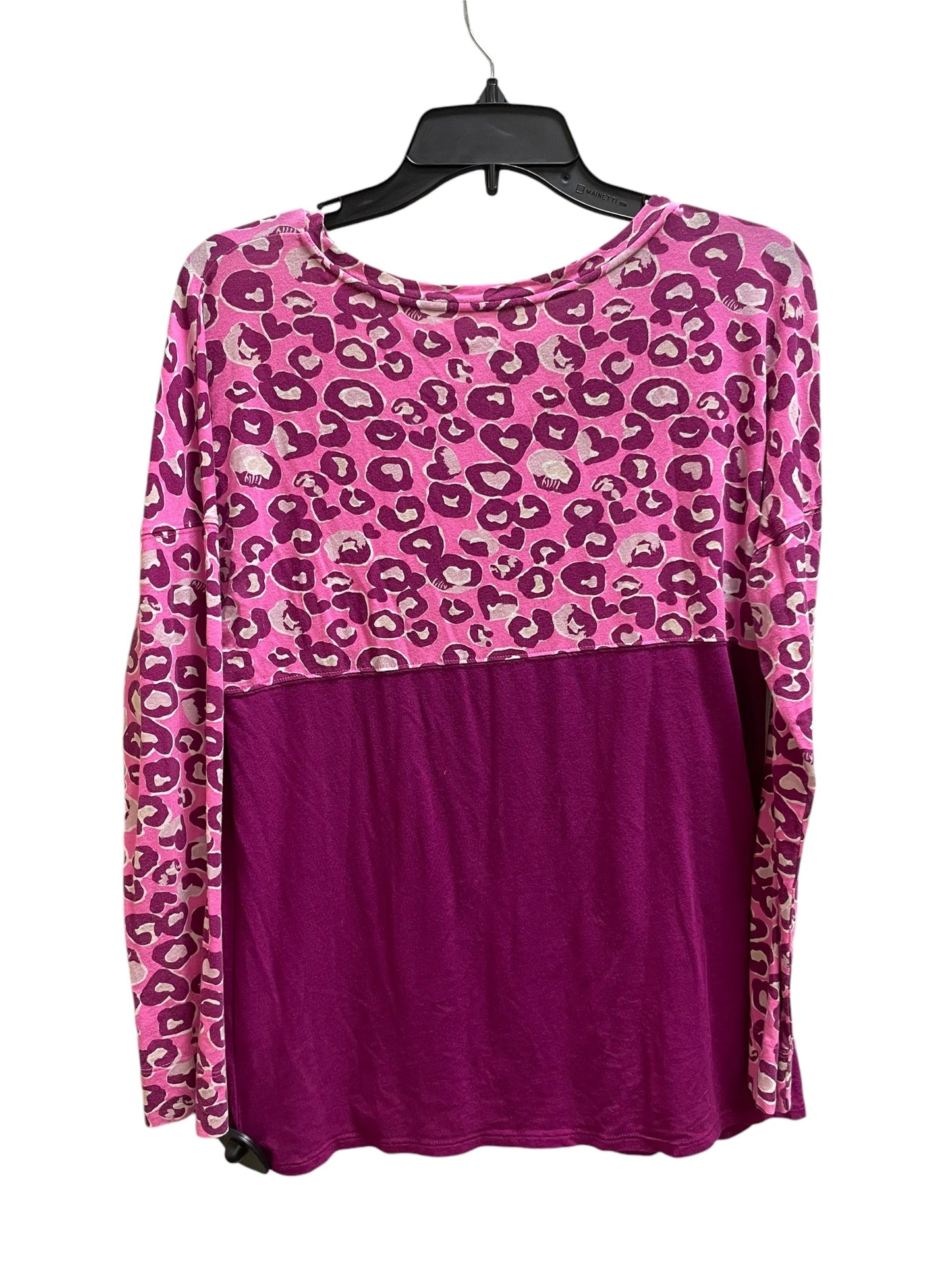 Top Long Sleeve By Lilly Pulitzer In Pink, Size: S