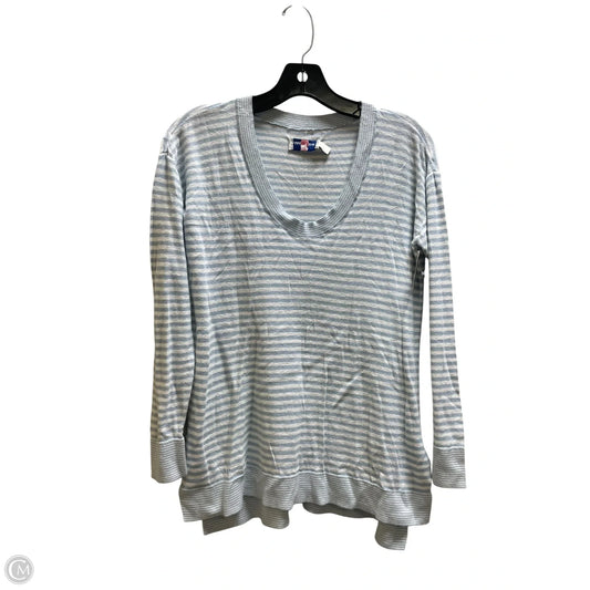 Top Long Sleeve By Vineyard Vines In Blue, Size: Xs