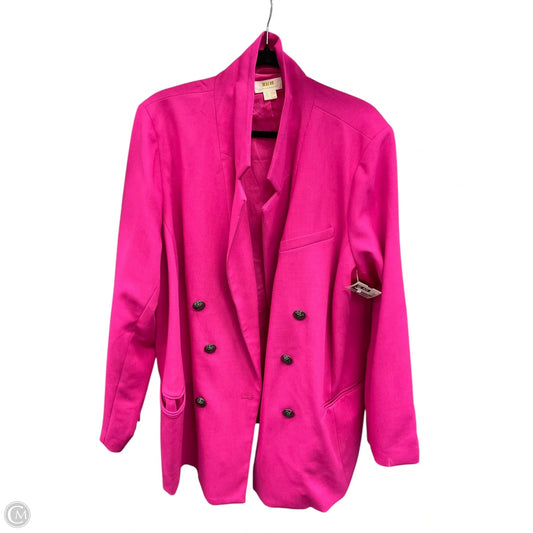Blazer By Anthropologie In Pink, Size: 3x
