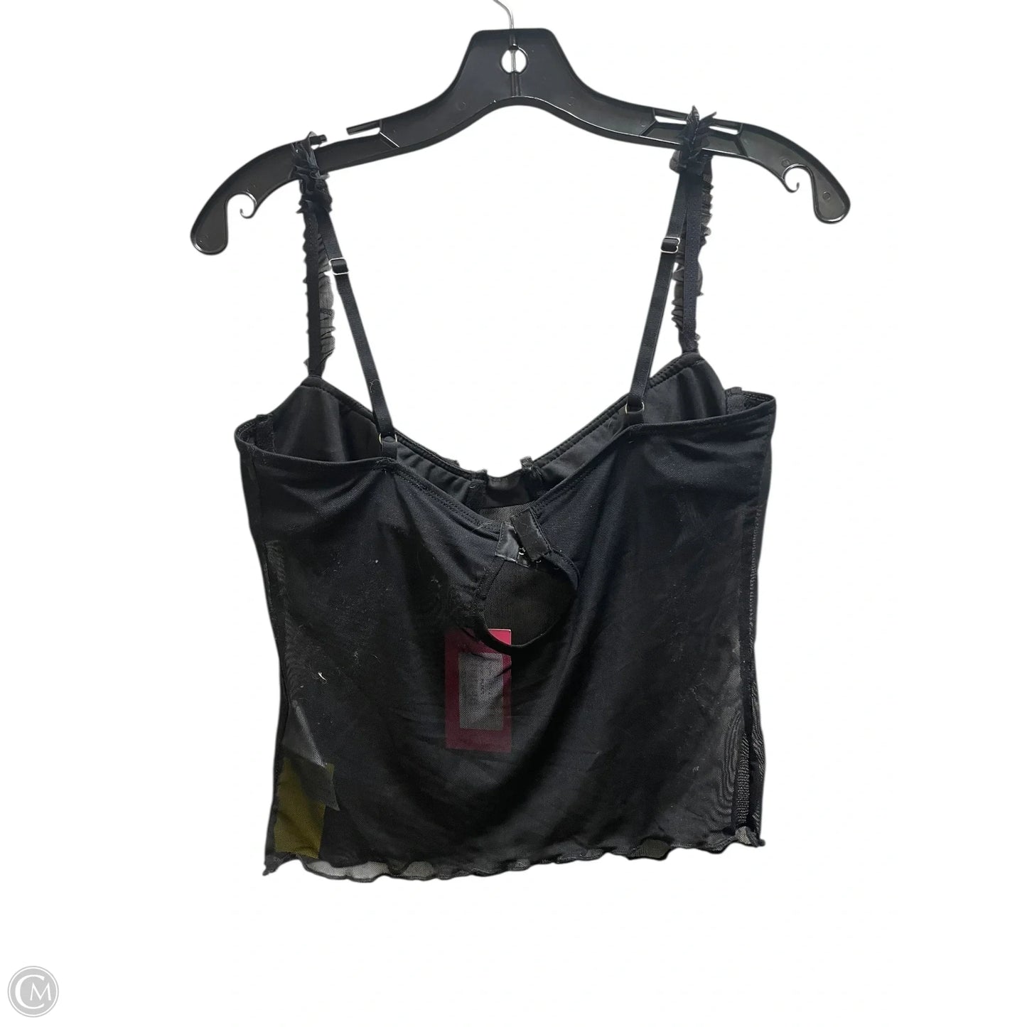 Top Sleeveless By Edikted In Black, Size: L