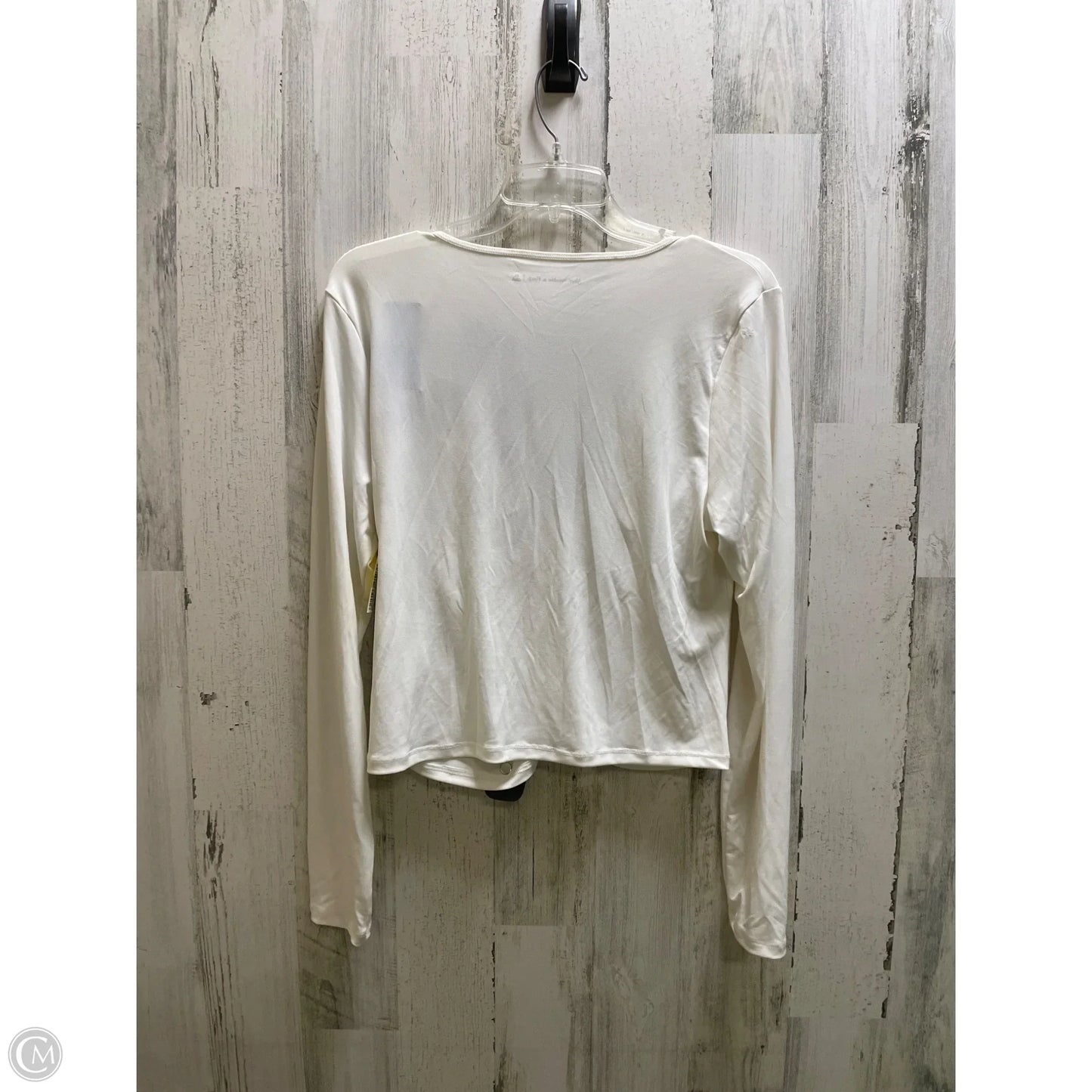 Top Long Sleeve By Nordstrom In Pink, Size: M