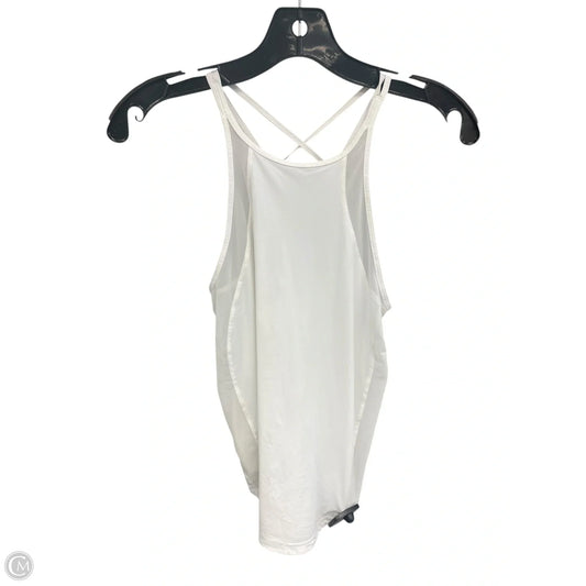 Athletic Tank Top By Lululemon In White, Size: S