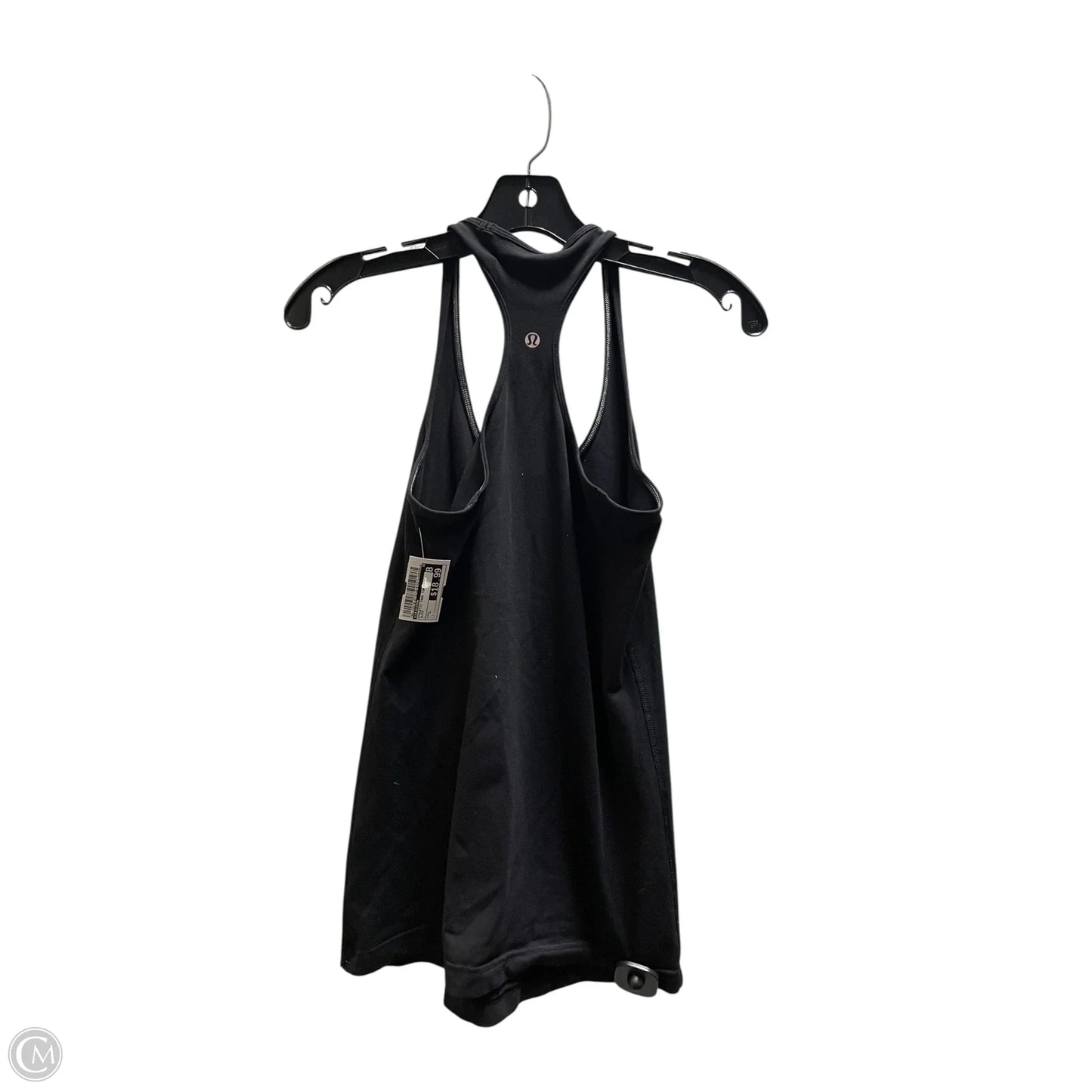 Athletic Tank Top By Lululemon In Black, Size: L