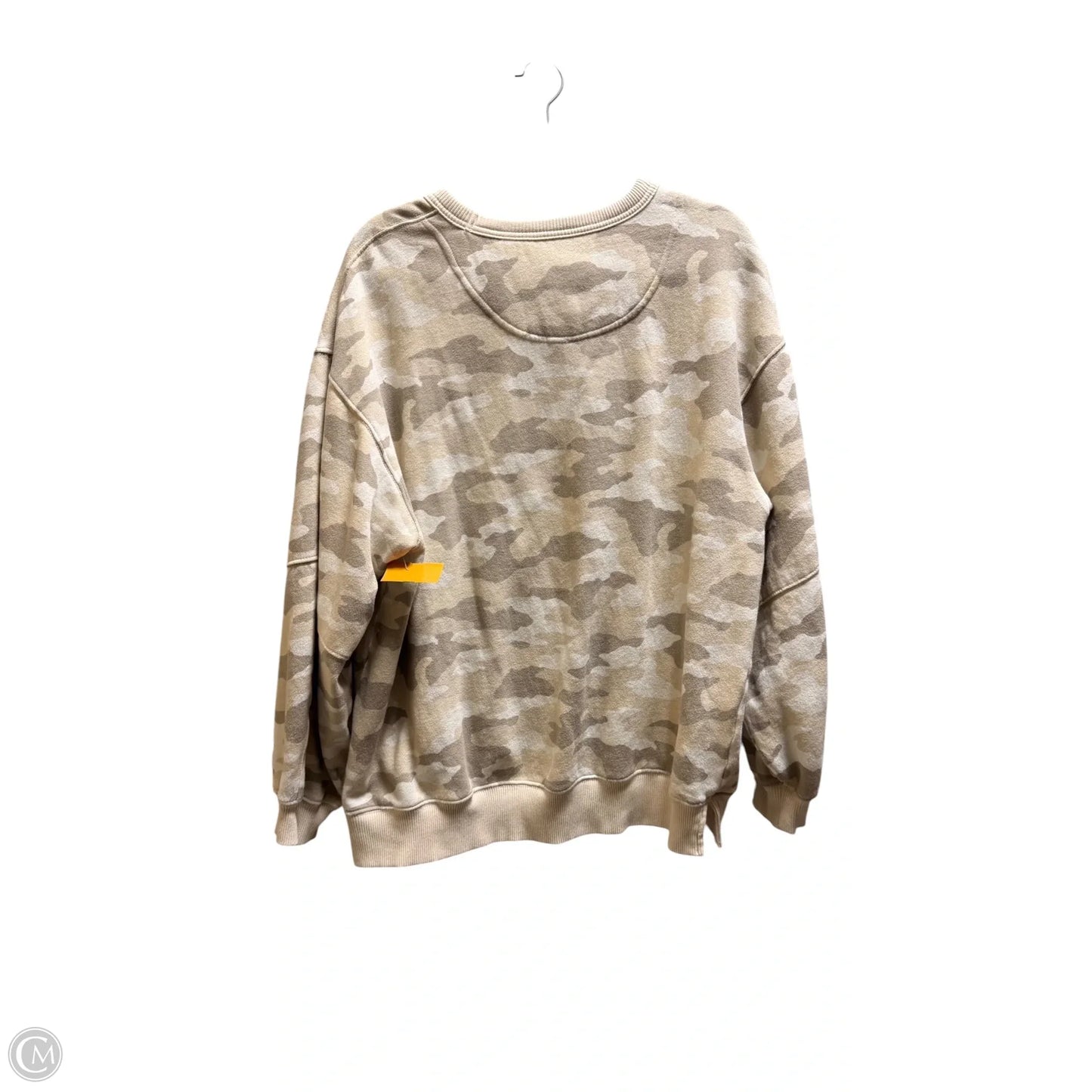Sweatshirt Crewneck By Aerie In Tan, Size: S