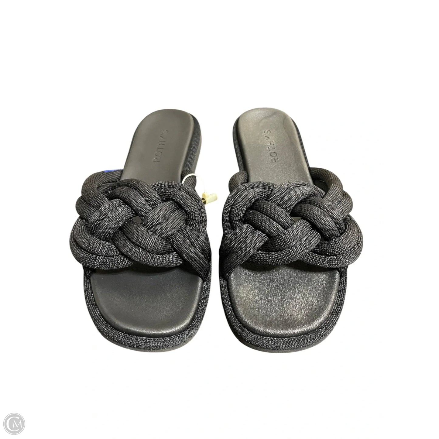 Sandals Flats By Rothys In Black, Size: 7.5