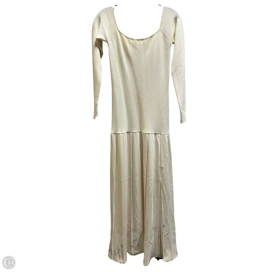 Dress Casual Maxi By Meshki In Cream, Size: S