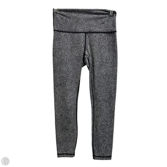 Athletic Leggings By Lululemon In Black, Size: 6