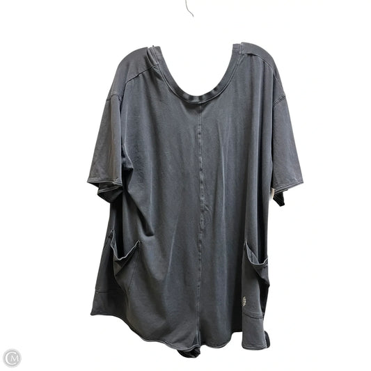 Romper By Free People In Grey, Size: L