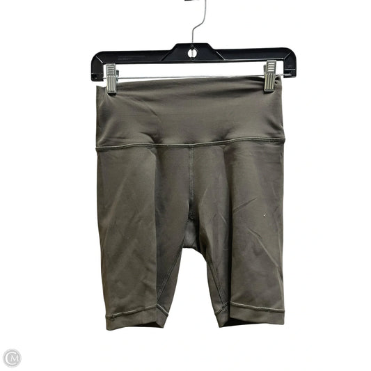 Athletic Shorts By Lululemon In Green, Size: 6