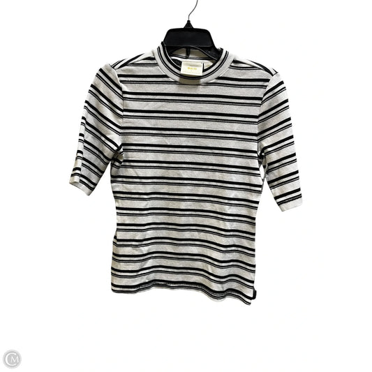 Top Short Sleeve By Maeve In Striped Pattern, Size: S