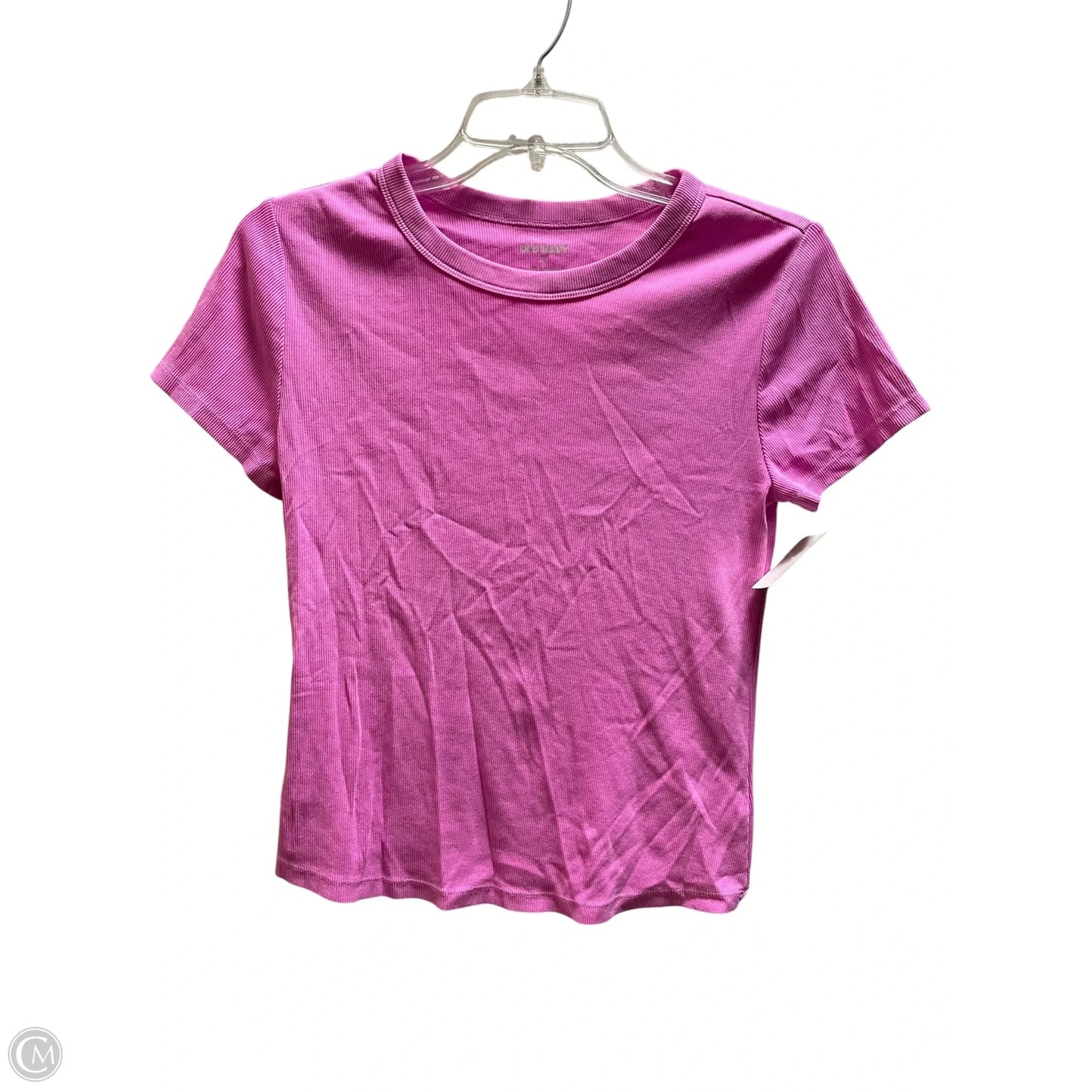 Top Short Sleeve By Old Navy In Pink, Size: M
