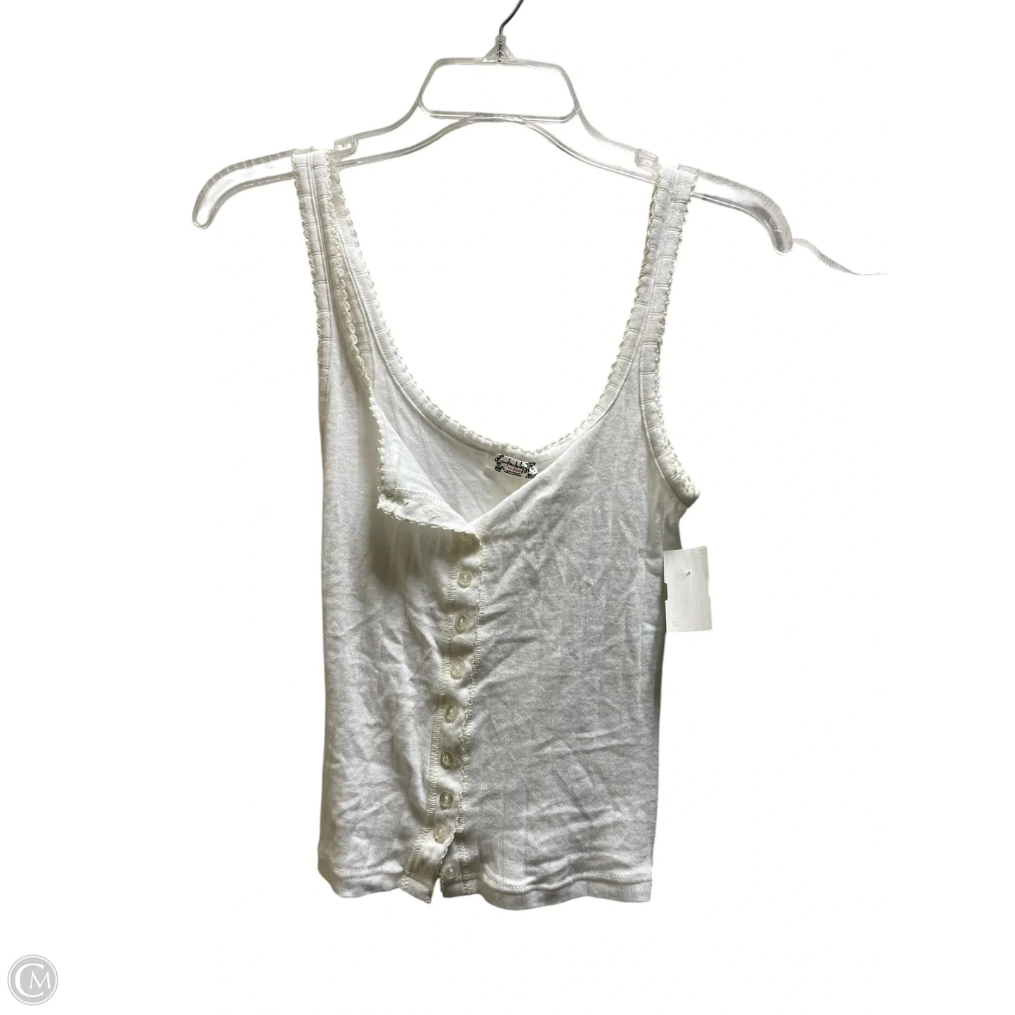 Top Sleeveless By Free People In White, Size: S