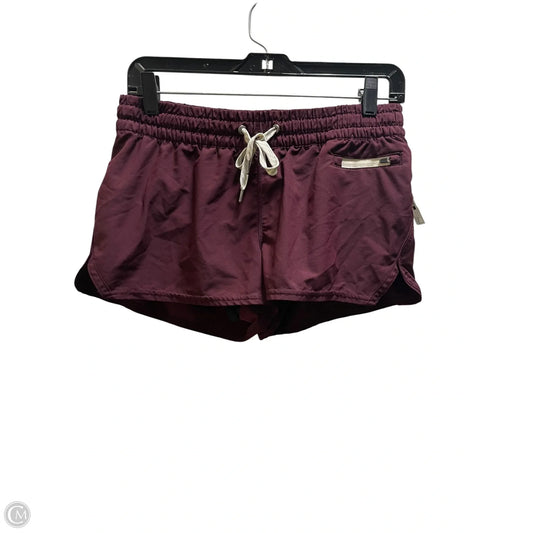 Athletic Shorts By Vuori In Maroon, Size: M