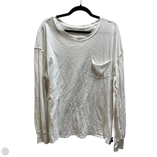 Top Long Sleeve By We The Free In White, Size: S