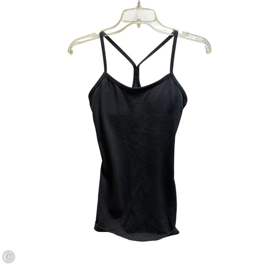 Athletic Tank Top By Lululemon In Black, Size: 4