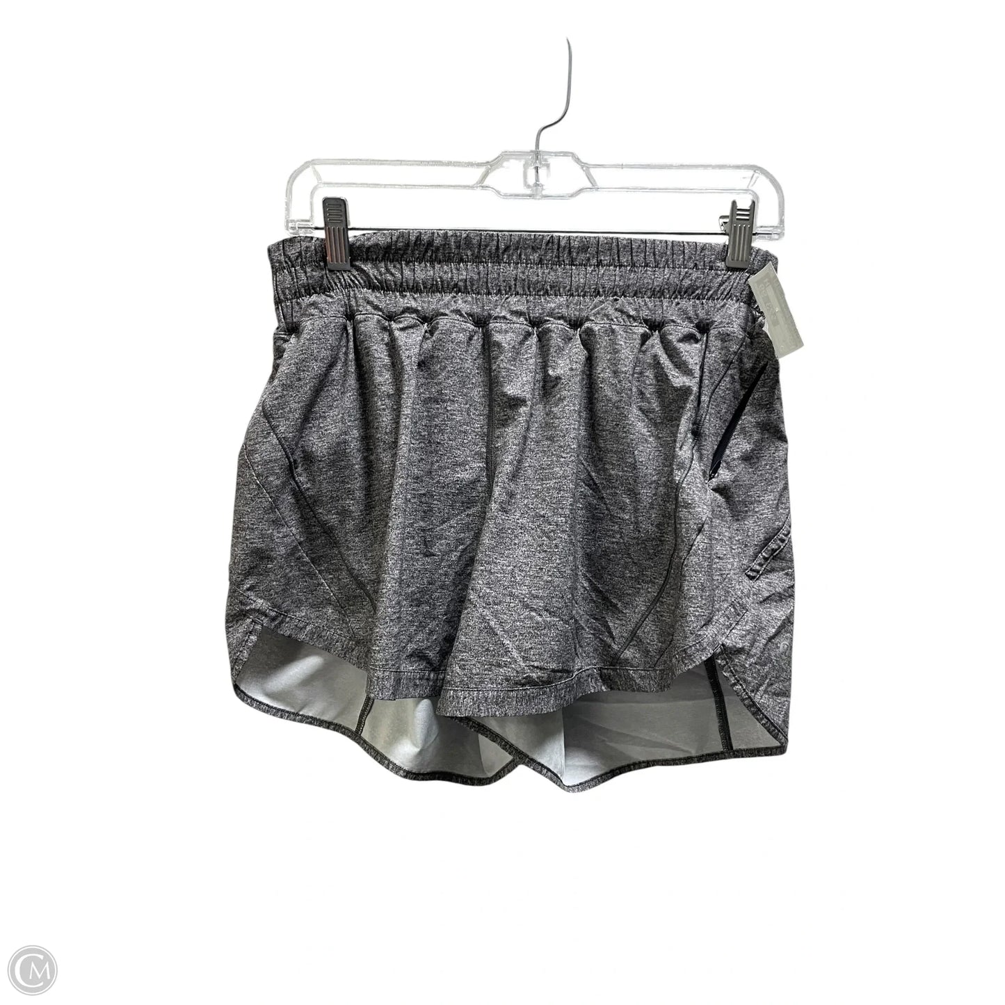 Athletic Shorts By Lululemon In Grey, Size: 8