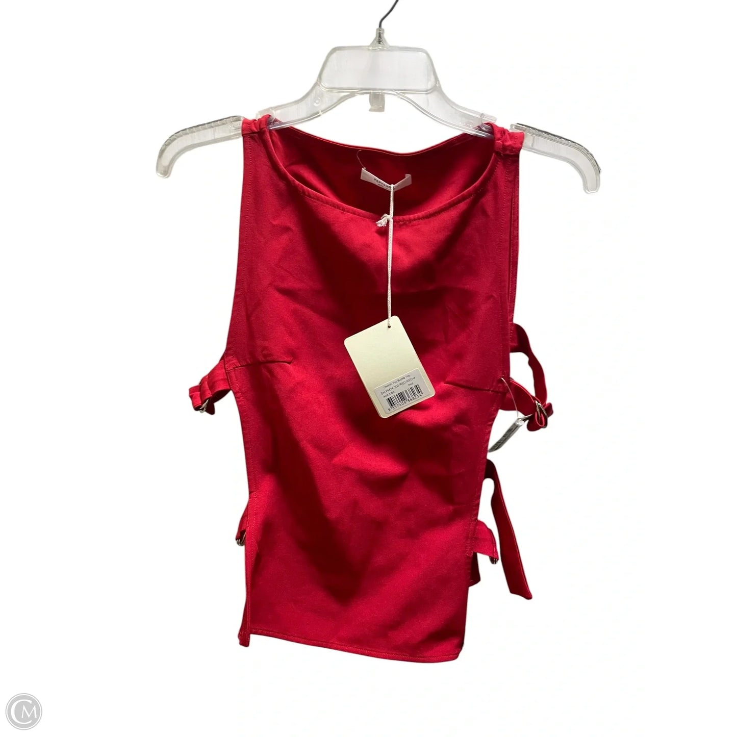Top Sleeveless By Clothes Mentor In Red, Size: Xs