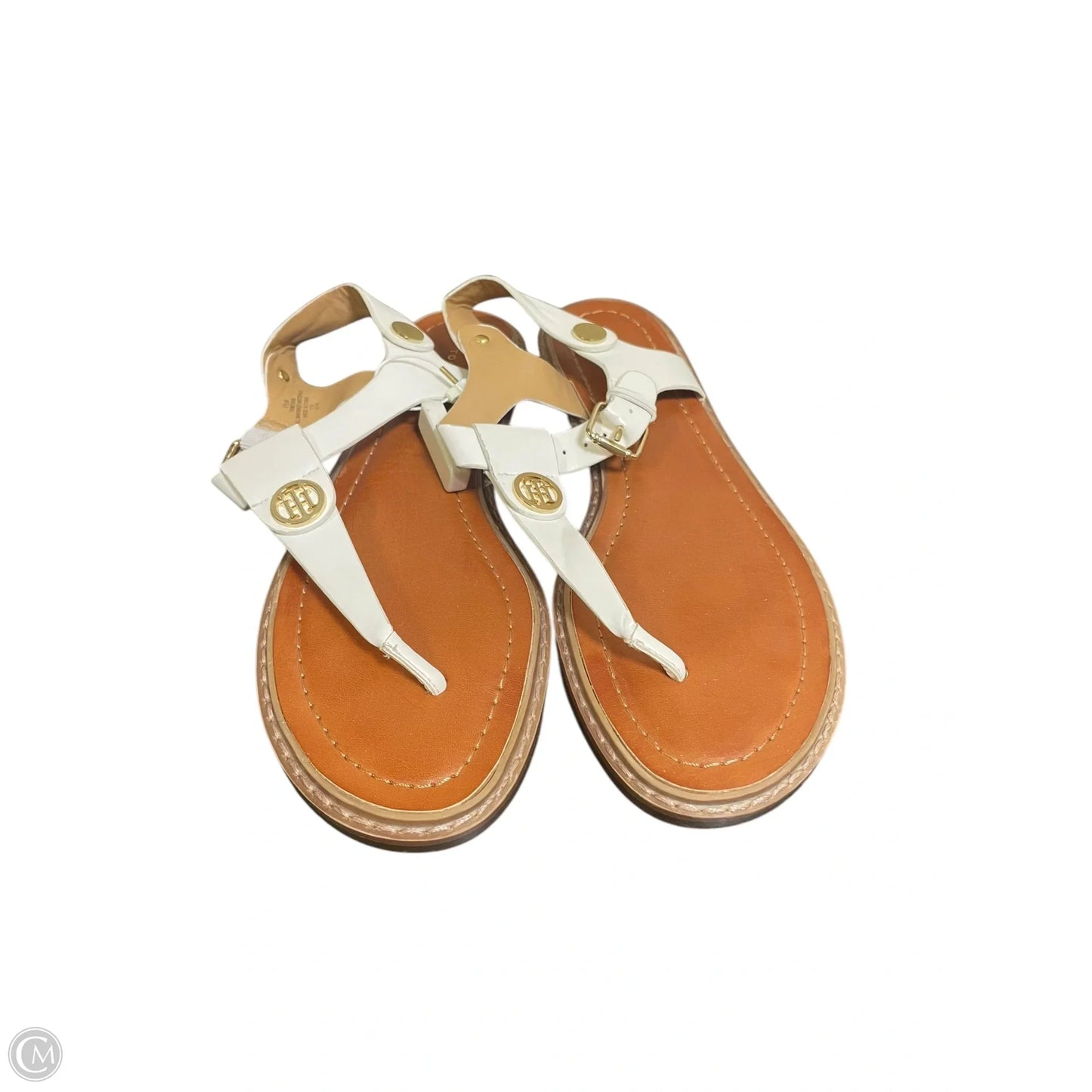 Sandals Flats By Tommy Hilfiger In White, Size: 6.5