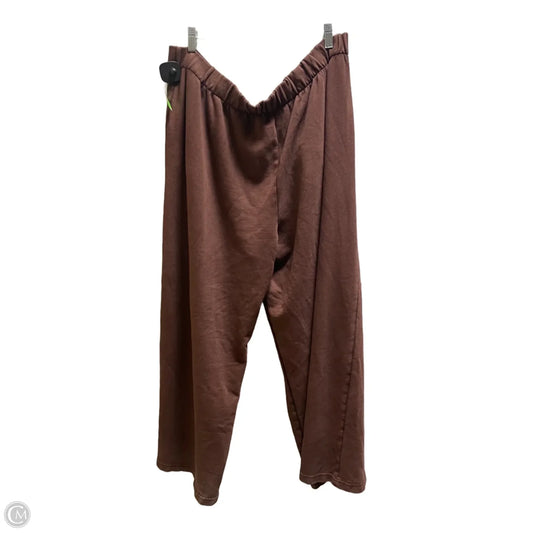 Pants Lounge By Aerie In Brown, Size: 2x
