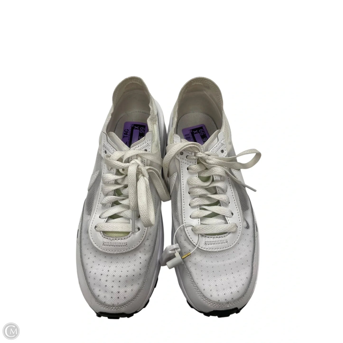 Shoes Athletic By Nike In White, Size: 6