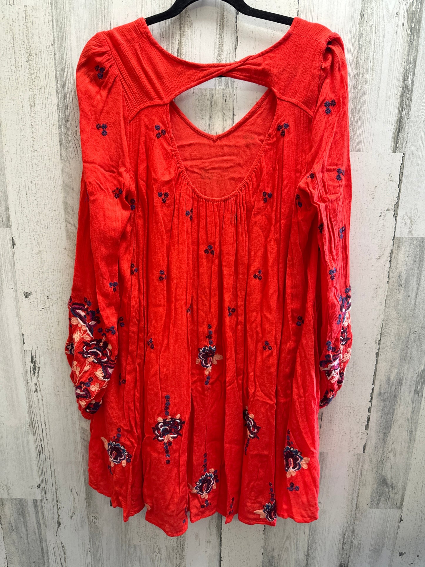 Red Dress Casual Short Free People, Size M