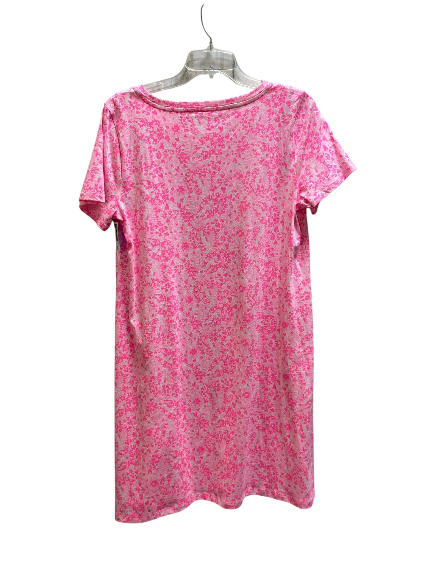 Dress Casual Midi By Lilly Pulitzer In Pink, Size: L