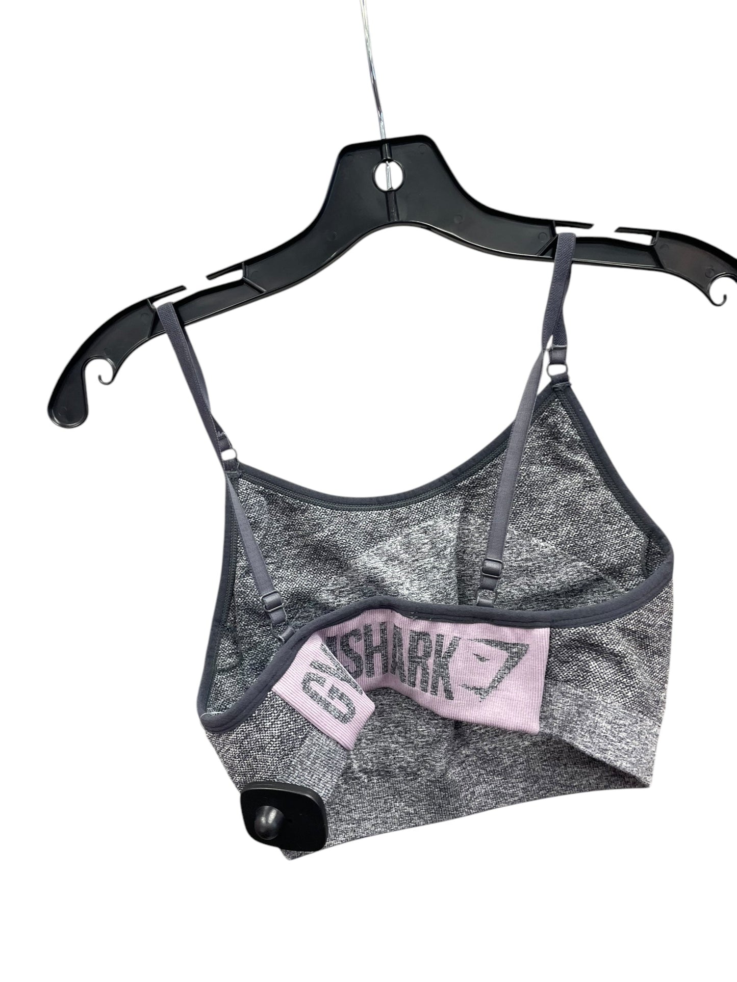 Athletic Bra By Gym Shark In Grey, Size: M